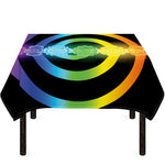 Seven Chakras Rainbow Of Life Print Tablecloth