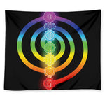 Seven Chakras Rainbow Of Life Print Tapestry