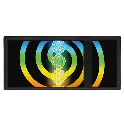 Seven Chakras Rainbow Of Life Print Trifold Wallet