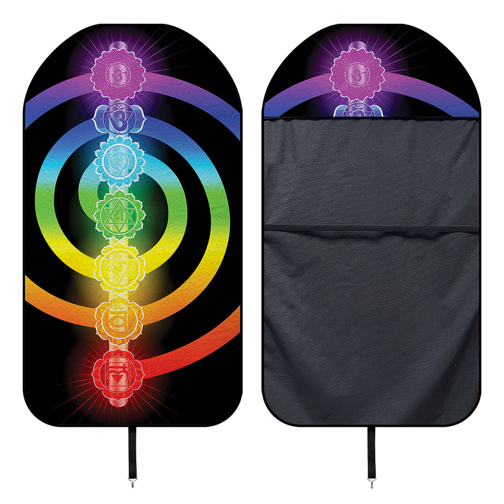 Seven Chakras Rainbow Of Life Print Waterproof Car Seat Cover