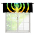 Seven Chakras Rainbow Of Life Print Window Valance