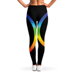 Seven Chakras Rainbow Of Life Print Women's Leggings