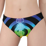 Seven Chakras Rainbow Of Life Print Women's Panties