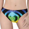 Seven Chakras Rainbow Of Life Print Women's Thong