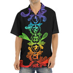 Seven Spiritual Chakras Print Aloha Shirt