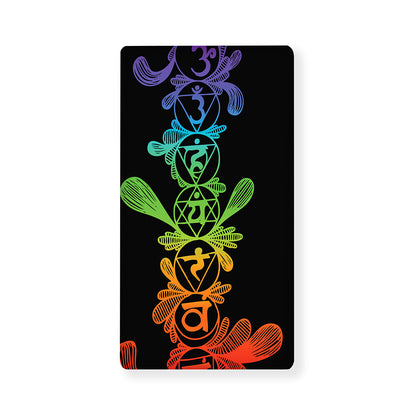 Seven Spiritual Chakras Print Baby Crib Sheet
