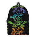 Seven Spiritual Chakras Print School Backpack