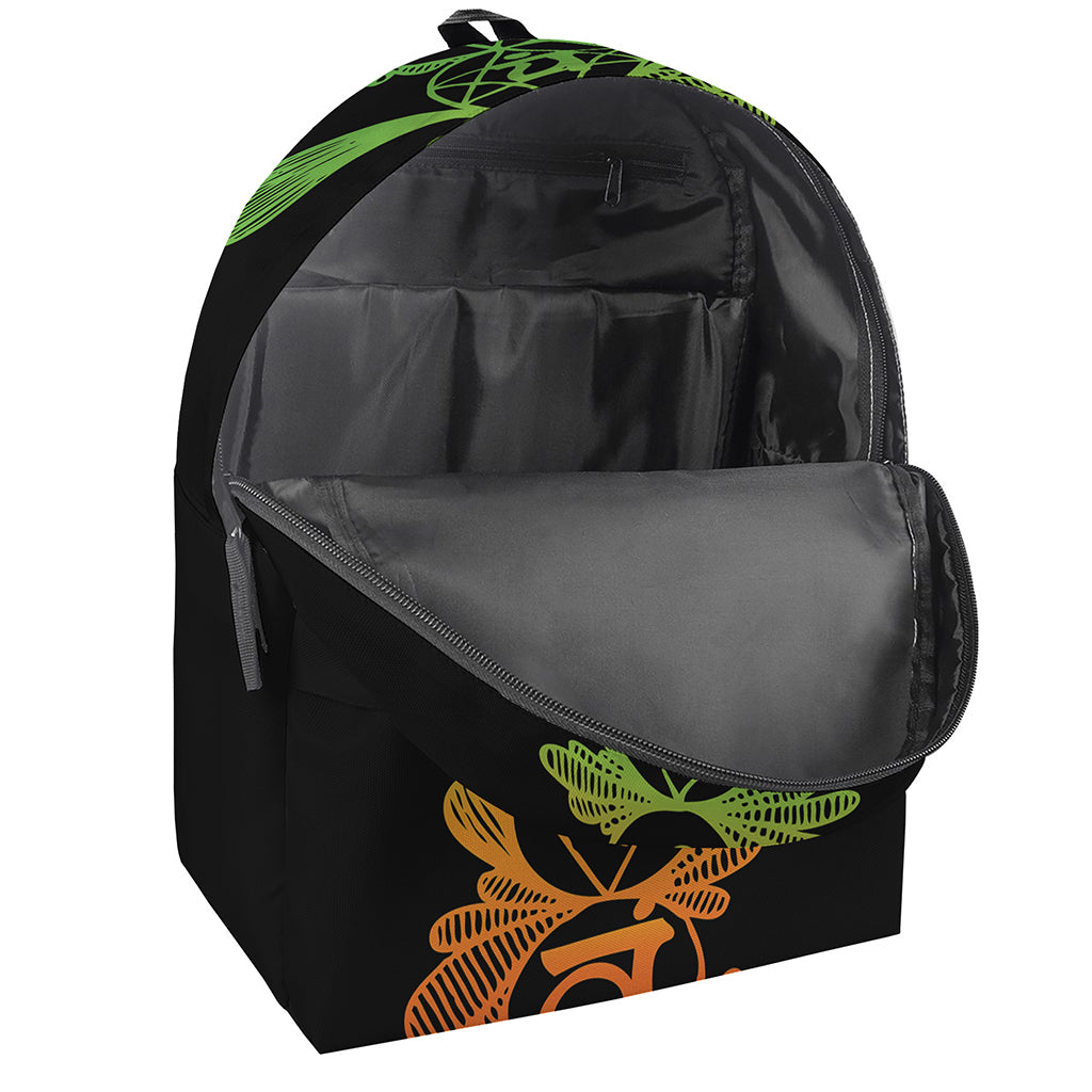 Seven Spiritual Chakras Print Backpack