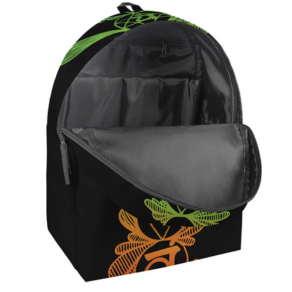 Seven Spiritual Chakras Print Backpack