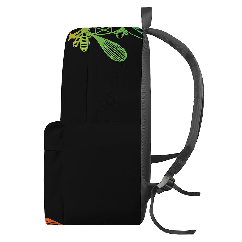 Seven Spiritual Chakras Print Backpack