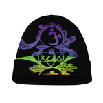 Seven Spiritual Chakras Print Beanie