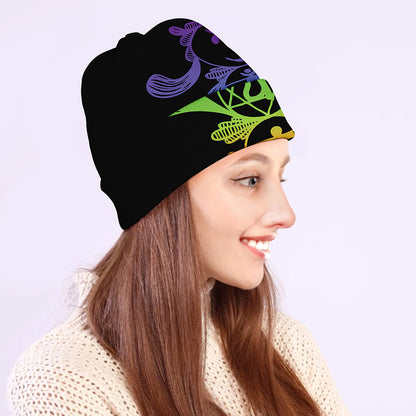 Seven Spiritual Chakras Print Beanie