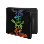 Seven Spiritual Chakras Print Bifold Wallet