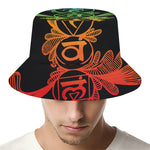 Seven Spiritual Chakras Print Bucket Hat