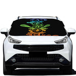 Seven Spiritual Chakras Print Car Windshield Snow Cover