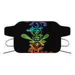Seven Spiritual Chakras Print Car Windshield Snow Cover