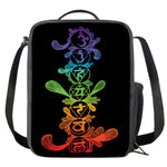Seven Spiritual Chakras Print Crossbody Lunch Bag