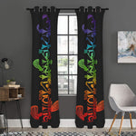 Seven Spiritual Chakras Print Curtain