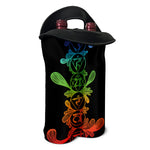 Seven Spiritual Chakras Print Double Neoprene Wine Tote