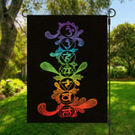 Seven Spiritual Chakras Print Garden Flag