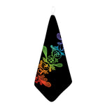 Seven Spiritual Chakras Print Hand Towel