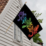 Seven Spiritual Chakras Print House Flag