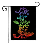Seven Spiritual Chakras Print House Flag