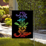 Seven Spiritual Chakras Print House Flag