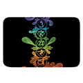 Seven Spiritual Chakras Print Indoor Door Mat