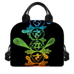 Seven Spiritual Chakras Print Insulated Lunch Bag