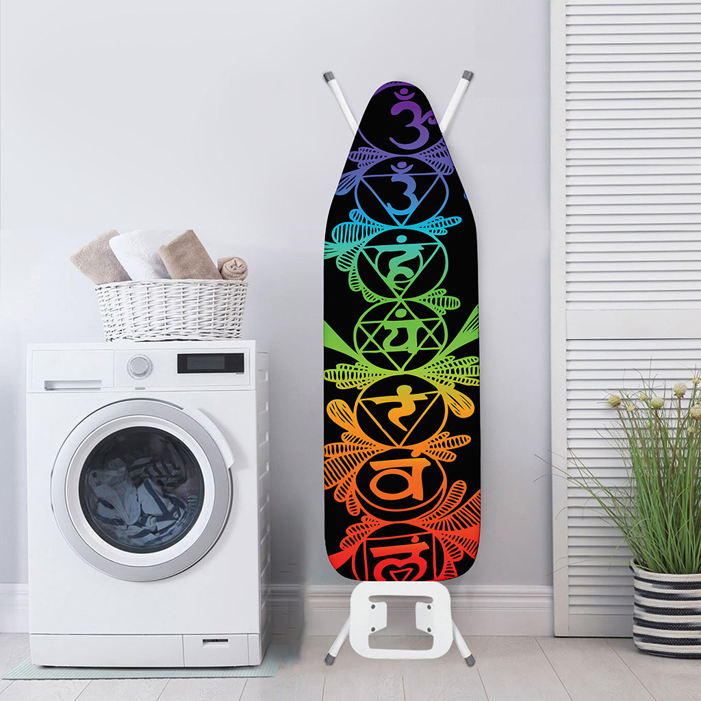 Seven Spiritual Chakras Print Ironing Board Cover