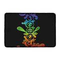 Seven Spiritual Chakras Print Kitchen Mat