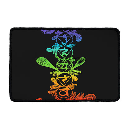 Seven Spiritual Chakras Print Kitchen Mat