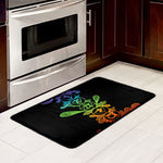 Seven Spiritual Chakras Print Kitchen Mat