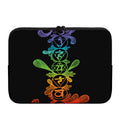 Seven Spiritual Chakras Print Laptop Sleeve