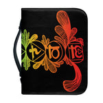 Seven Spiritual Chakras Print Leather Bible Cover