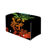 Seven Spiritual Chakras Print Leather Tissue Box Cover