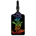 Seven Spiritual Chakras Print Luggage Tag