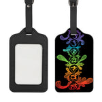 Seven Spiritual Chakras Print Luggage Tag