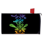Seven Spiritual Chakras Print Mailbox Cover