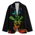 Seven Spiritual Chakras Print Men's Blazer
