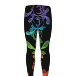 Seven Spiritual Chakras Print Men's leggings