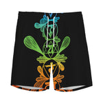 Seven Spiritual Chakras Print Men's Sports Shorts