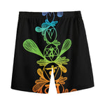 Seven Spiritual Chakras Print Men's Sports Shorts