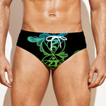 Seven Spiritual Chakras Print Men's Swim Briefs