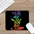 Seven Spiritual Chakras Print Mouse Pad