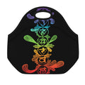 Seven Spiritual Chakras Print Neoprene Lunch Bag