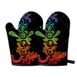 Seven Spiritual Chakras Print Oven Mitts