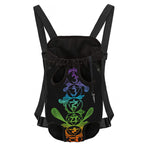 Seven Spiritual Chakras Print Pet Carrier Backpack