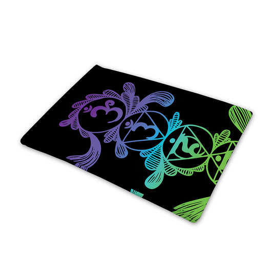 Seven Spiritual Chakras Print Pet Cooling Mat Cover